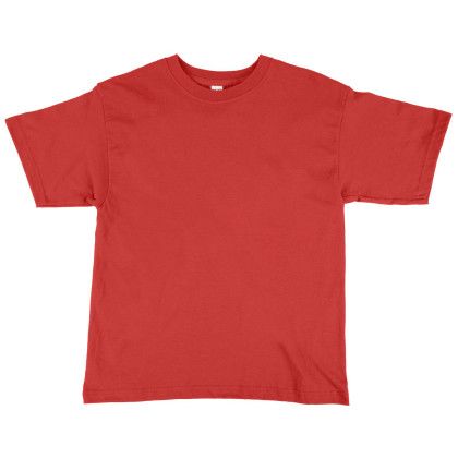 Custom M&O Youth Gold Soft T-Shirt 100% Cotton Screened - Bright Red
