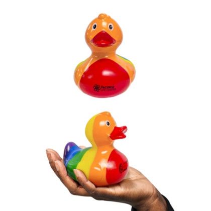 Custom Rainbow Duck