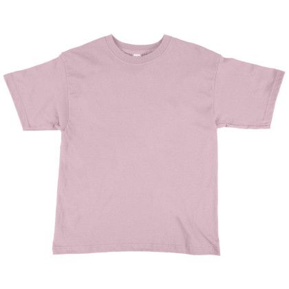 Custom M&O Youth Gold Soft T-Shirt 100% Cotton Screened - Light Pink 