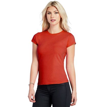 Custom Women's Hi Def T Shirt - Red