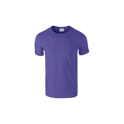 Custom Hi Def T Shirt - Heather Purple Front View