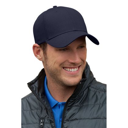 Custom Clutch Solid Constructed Twill Cap - Navy