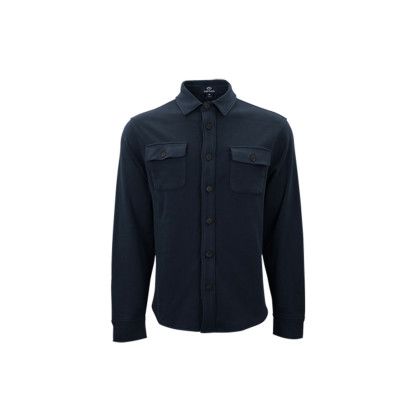 Custom Journey Overshirt - Navy Front View