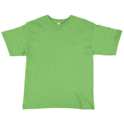 Custom Youth 100% Cotton T-Shirt - Lime 
