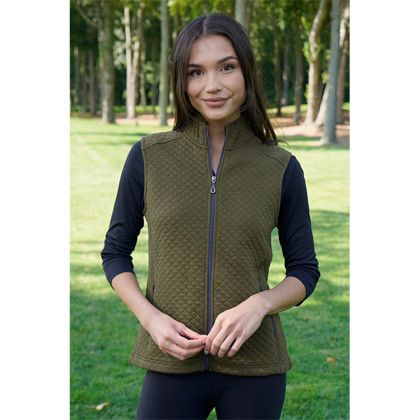 Custom Women's Mesa Vest - Loden Green Life Style   