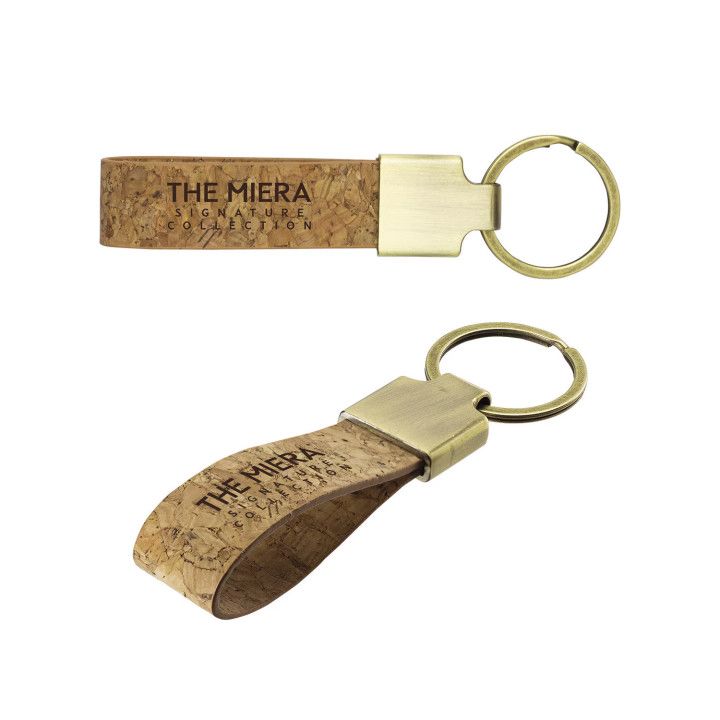 Custom Cork Loop Keytag