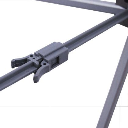 Custom 5' Straight Splash Floor Display Face Kit (Block-Out Fabric) - Stand