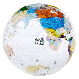 Custom 16" World Globe Beach Ball