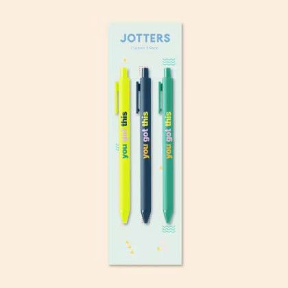 Custom Pack of 3 Jotter Pens - Toot Pens