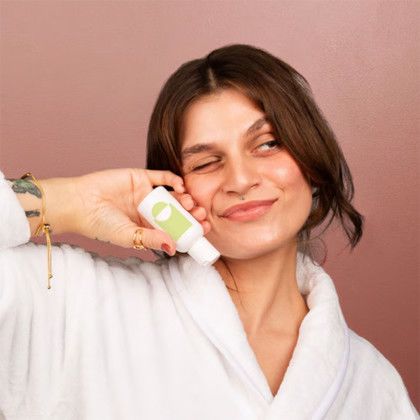 Custom 2 Oz Hand Lotion With Push-Pull Cap - Direct Print - Model Displaying  White Hand Wash 