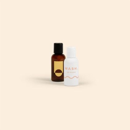 Custom 2 Oz Wash With Push-Pull Cap Direct Print - All Colors 