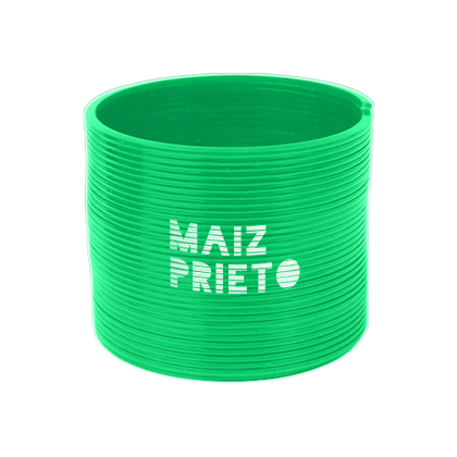 Custom Coil Spring Toy - Green