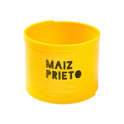 Custom Coil Spring Toy - Yellow