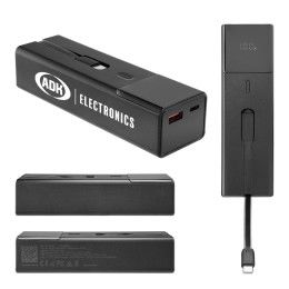 Custom 100W Super Charge Power Bank - Black 