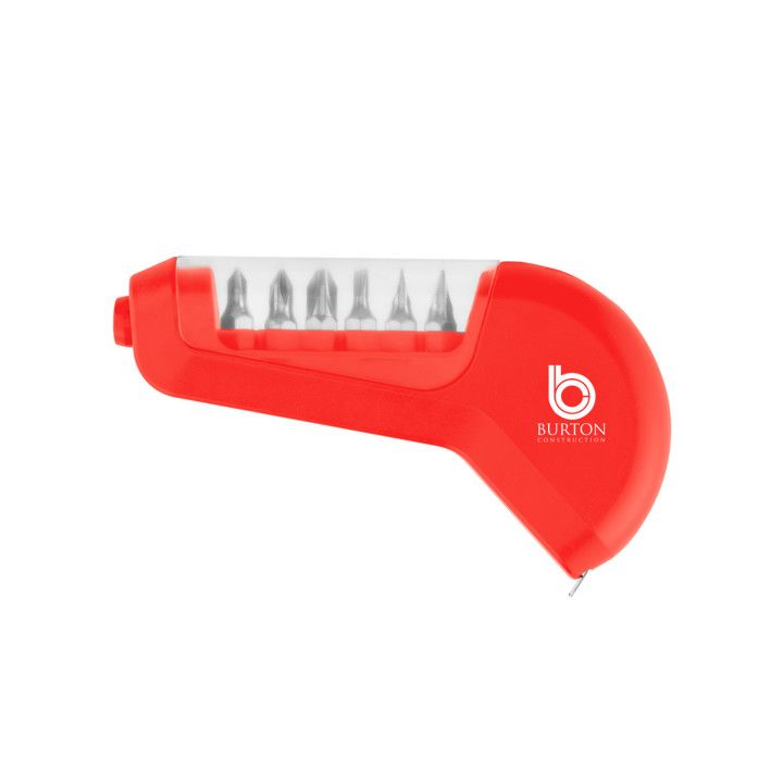 Multy Tools Red Flip 7-In-1 Multi Tool