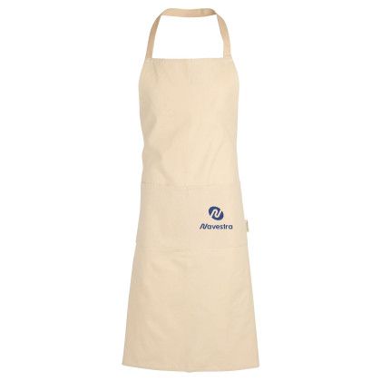 Custom Recycled Cotton Apron - Tofu 