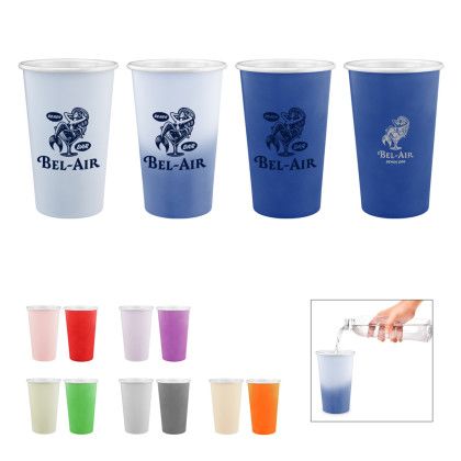 Custom 15 Oz. Mood Recycled Aluminum Cup - All Colors