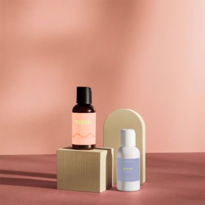 Custom 2 Oz Wash With Push-Pull Cap - Full Color Label - All Colors Lifestyle