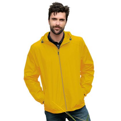 Custom Newport Jacket - Model Wearing Yellow Jacket Custom Newport Jacket - Model Wearing Yellow Jacket