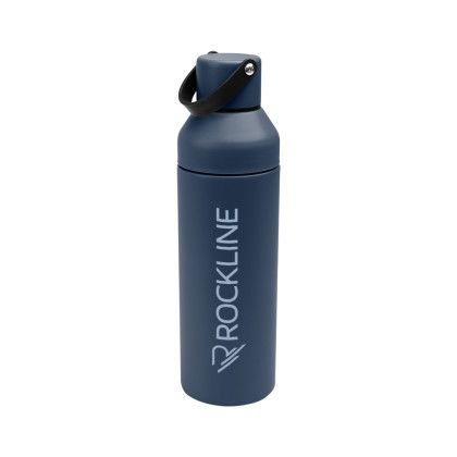 Custom 17 Oz. Dixon Recycled Stainless Steel Bottle - Navy 
