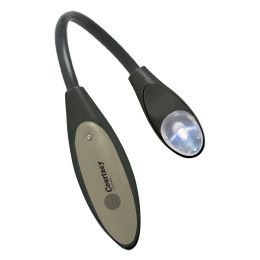 Custom Bendable Book Light - Black with Gray Custom Bendable Book Light - Black with Gray