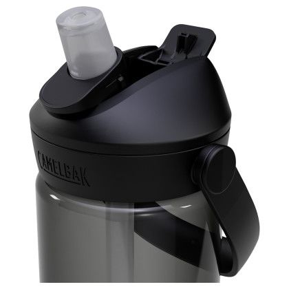 Custom CamelBak Thrive 20 oz Flip Straw Bottle with Tritan Renew - Charcoal Straw