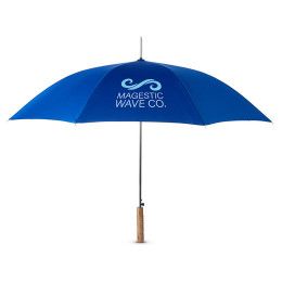 Custom Stick Umbrella - Reflex Blue Custom Stick Umbrella - Reflex Blue