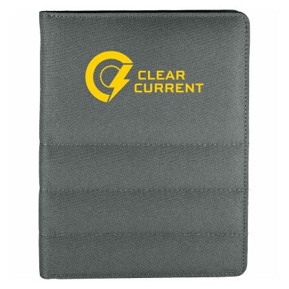 Custom Puffer Jr. Writing Pad with FSC Recycled Paper - Gray