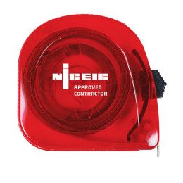 Promo Red Translucent Tape Measure Promo Red Translucent Tape Measure