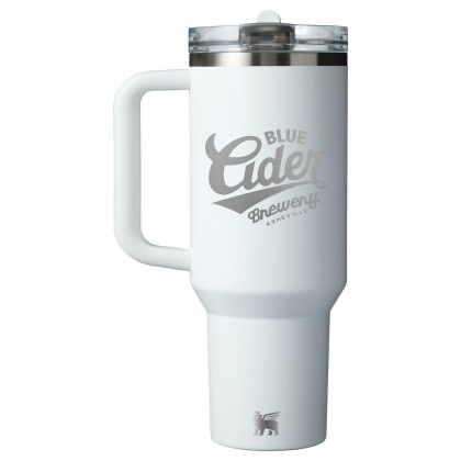 Custom Stanley Quencher ProTour Flip Straw Tumbler 40 oz - Frost