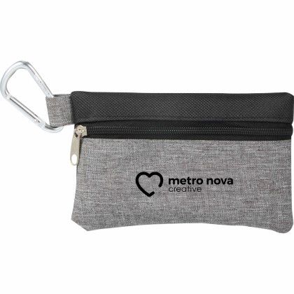 Custom Dual Power Long Charging Cable Kit - Black With Logo