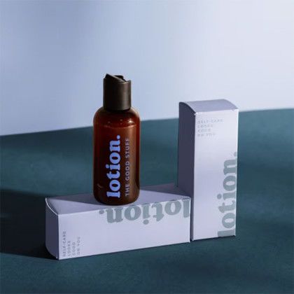 Custom 2 Oz Hand Lotion With Push-Pull Cap - Direct Print - Glossy Amber Lifestyle