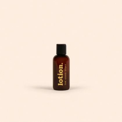 Custom 4 Oz Hand Lotion With Push-Pull Cap - Direct Print - Glossy Amber 