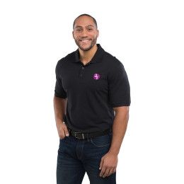 Crandall Custom Men's Polo Shirts with Embroidered Logo