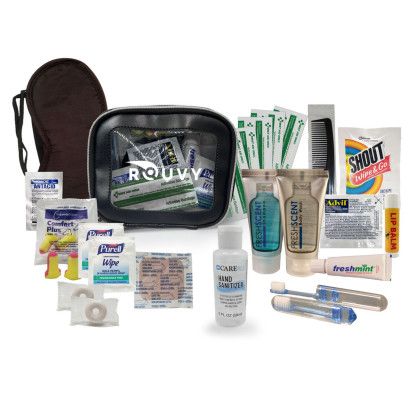 Custom Jetsetter Hygiene Kit - Black