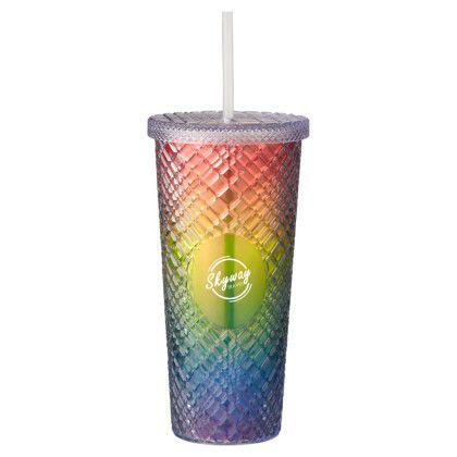 B.free Rainbow Pride 22oz Sparkle Straw Tumbler B.free Rainbow Pride 22oz Sparkle Straw Tumbler
