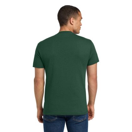 Custom Jerzees - Dri-Power 50/50 Cotton/Poly T-Shirt - Forest Green Back View
