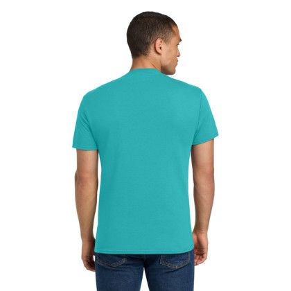 Custom Jerzees - Dri-Power 50/50 Cotton/Poly T-Shirt - Jade Back View