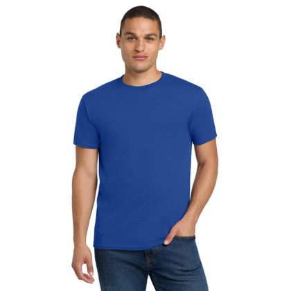 Custom Jerzees - Dri-Power 50/50 Cotton/Poly T-Shirt - Royal Front View