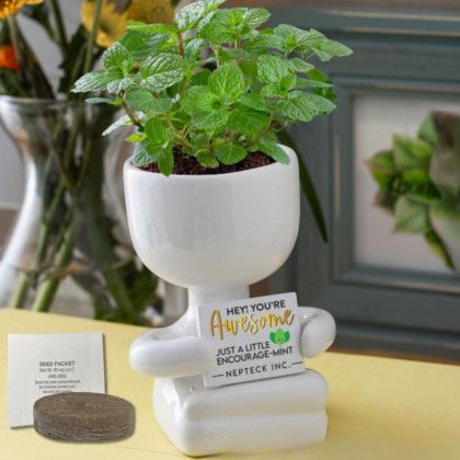 Custom People Planter Kit with Logo