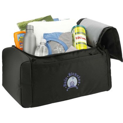 Custom CamelBak PDX Convertible Duffle - Black In Use 