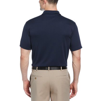 Custom PGA Tour Airflux Polo - True Navy Back View