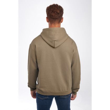 Custom Jerzees - NuBlend Pullover Hooded Sweatshirt - Safari Back view