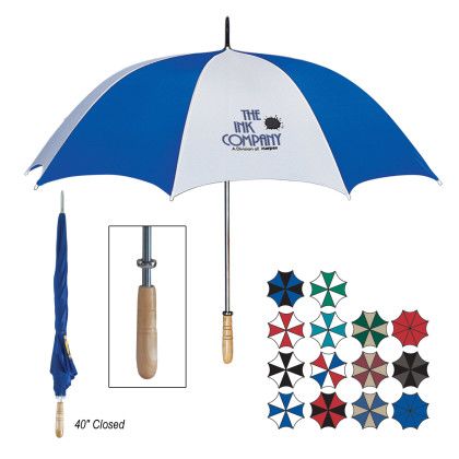 Custom 60" Arc Golf Umbrella - All Colors Custom 60" Arc Golf Umbrella - All Colors