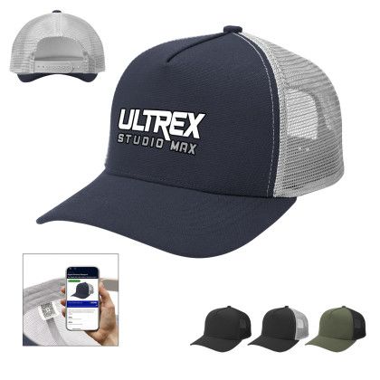 Custom Aware Recycled Cotton Cap Mesh Back Cap - All Colors