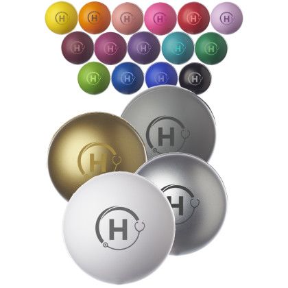 Custom Round Foam Stress Balls - All colors