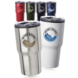 Custom 16 oz Sanibel Travel Mugs - All Colors  