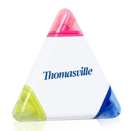 Custom Triangle Highlighters - White