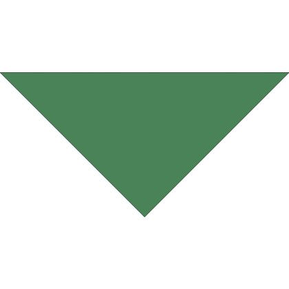 Custom Large Bandanna Triangle - Forest Green Custom Large Bandanna Triangle - Forest Green