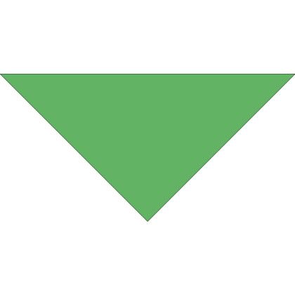 Custom Large Bandanna Triangle - Kelly Green Custom Large Bandanna Triangle - Kelly Green
